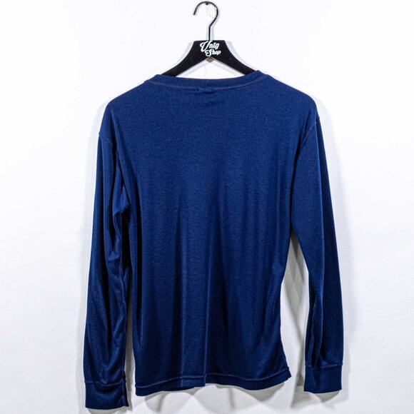 Patagonia Capilene Snap Long Sleeve Shirt Medium VTG Base Layer Made in USA - Picture 9 of 9